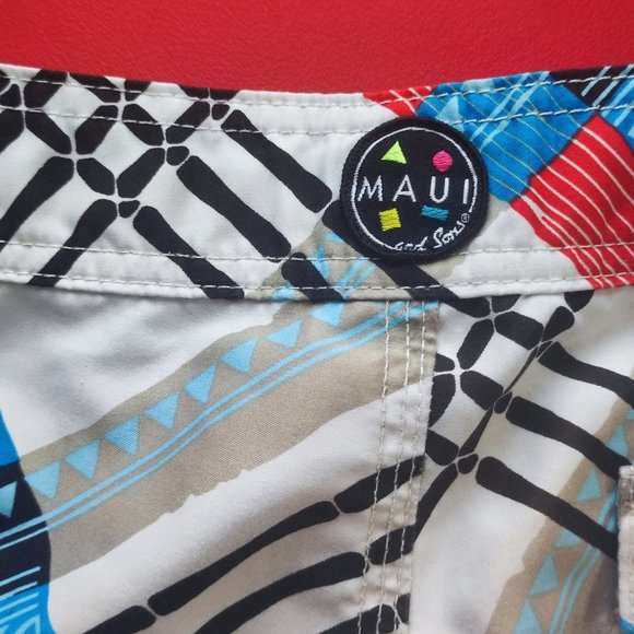 Maui and sons kids swimming pants size M 10/12 - Picture 6 of 9